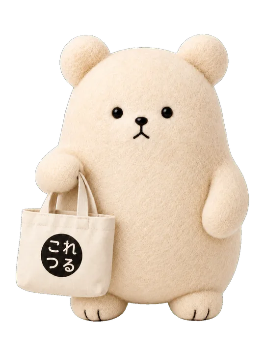 これつるファンの、これつるトートバッグのくま